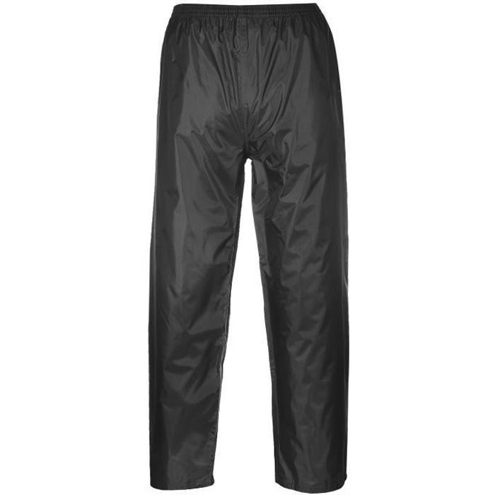 Veste de pluie imperméable IONA Classic F440 Noir - Portwest Noir Veste de pluie imperméable IONA Classic F440 Noir - Portwest Noir