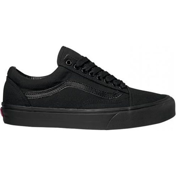 vans femme noir pas cher