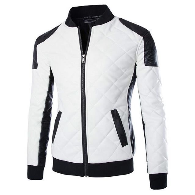 Manteau de on sale cuir homme moto