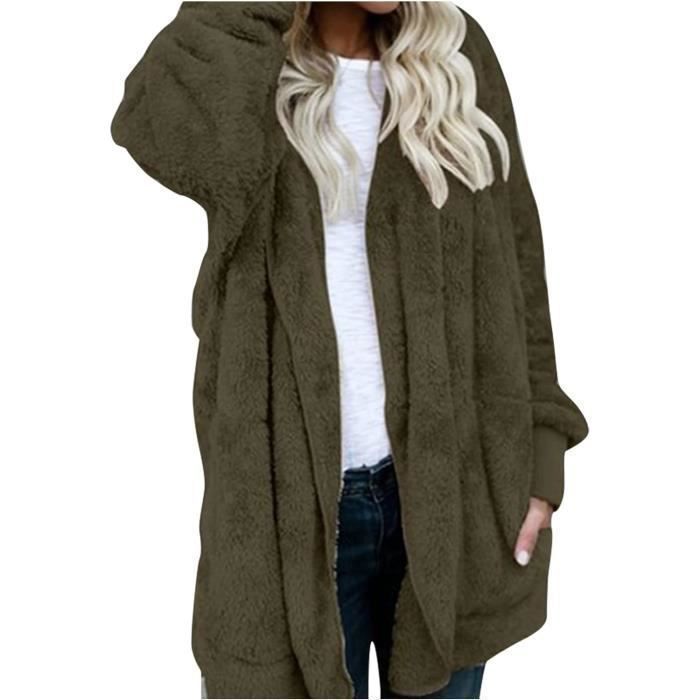 Veste mi longue femme pas cher online