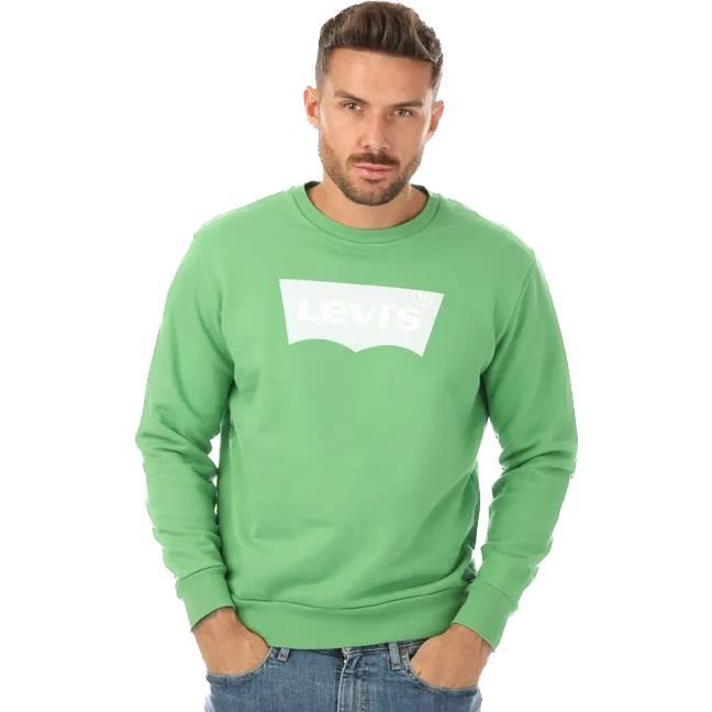 Pull levis homme vert