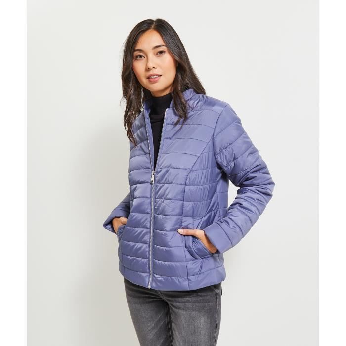 Doudoune legere femme grise clearance