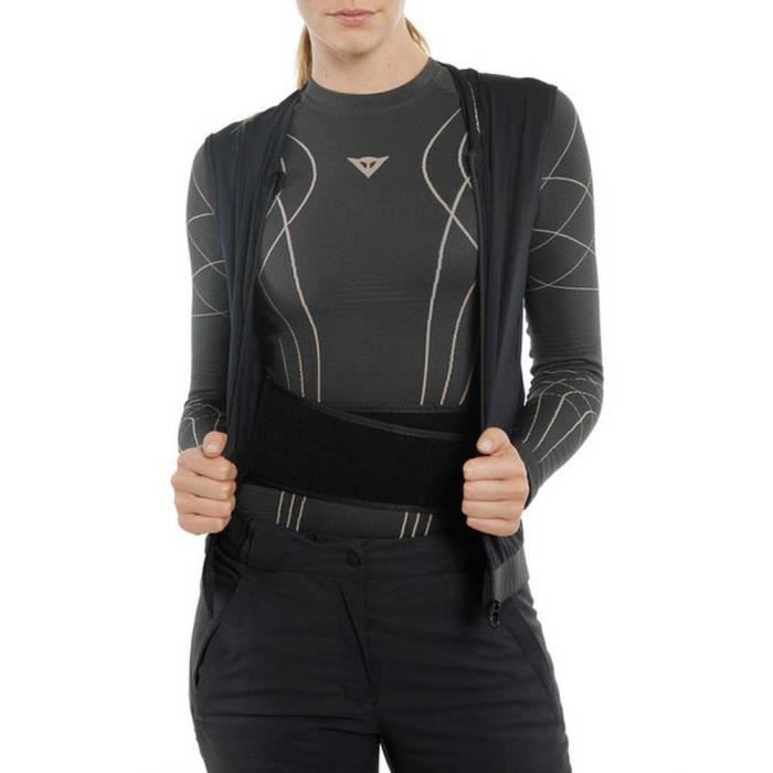 DAINESE AUXAGON WMN — Gilet de sécurité noir mixte protection dorsale auxétique