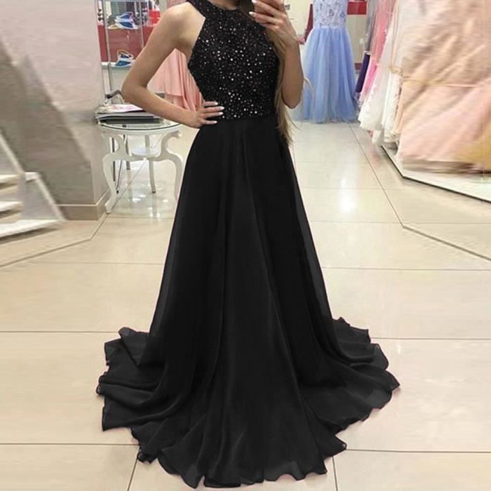 Robe de soirée mousseline clearance