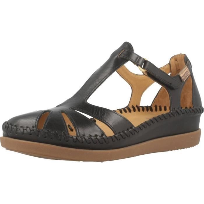 Sandale nu-pieds PIKOLINOS 88346 Femme Noir Scratch