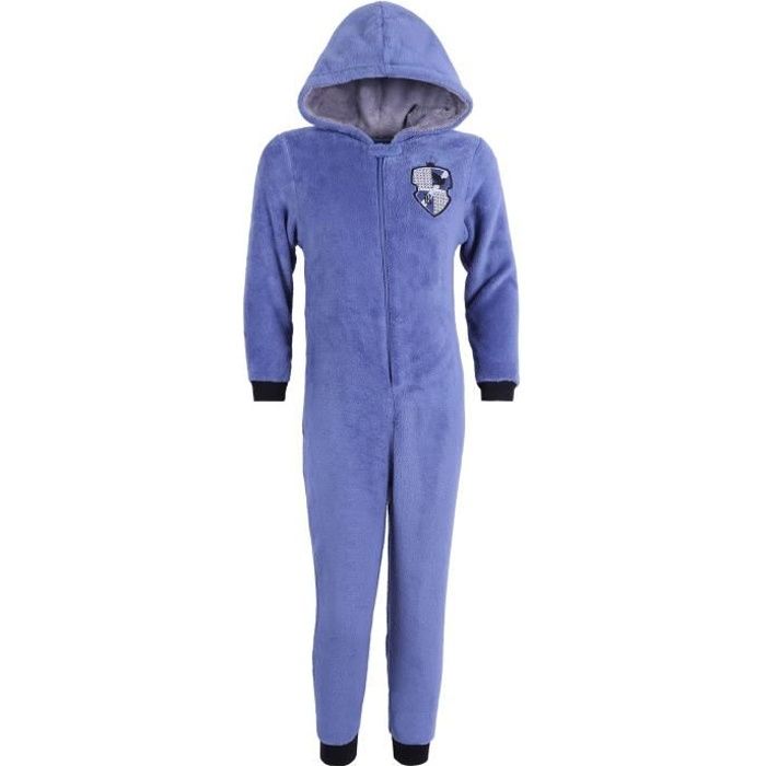 Grenouillère Polaire Harry Potter - Pyjama Une Pièce Chaud Et Confortable - Merchandising Officiel