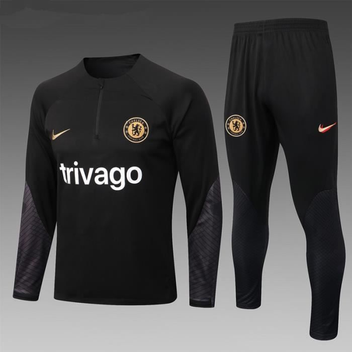 Survetement de Foot CHELSEAx 2022 2023 Homme Nouveau Maillot de Football Pas Cher Survet Kit Cdiscount Sport