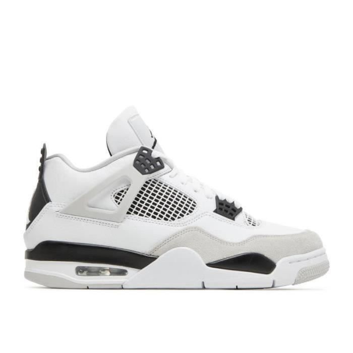 Baskets AIR JORDAN 4 RETRO MILITARY BLACK Or Cdiscount Chaussures