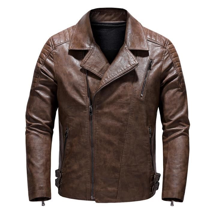 Jacket cuir 2019 new arrivals homme