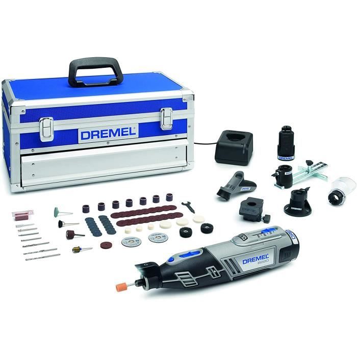 Dremel 8220 Outil Rotatif Multifonction Sans-fil 12V avec 5 Adaptations ...
