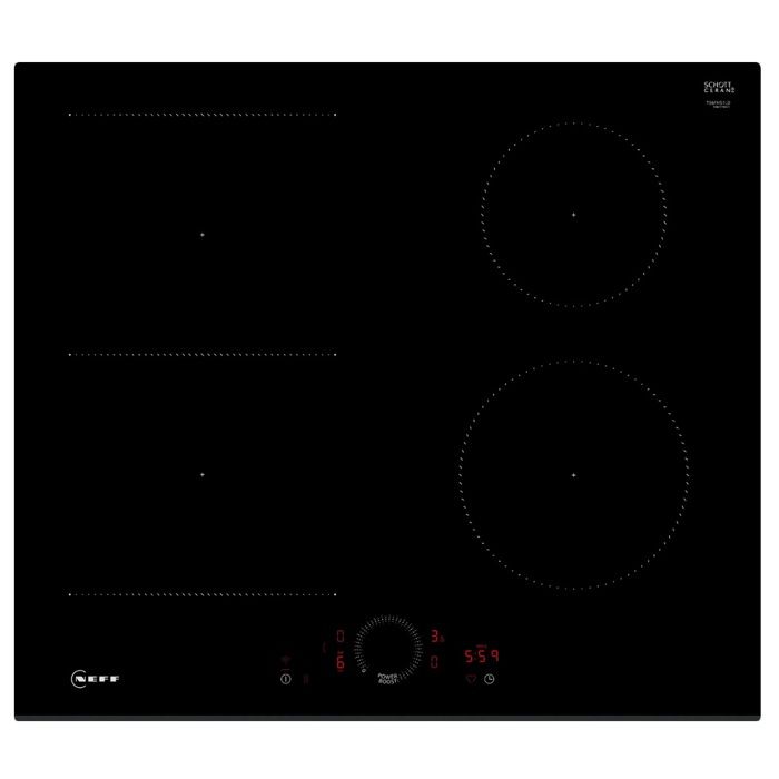 Table induction NEFF - 4 foyers - L59 x P52 cm - T56FHS1L0