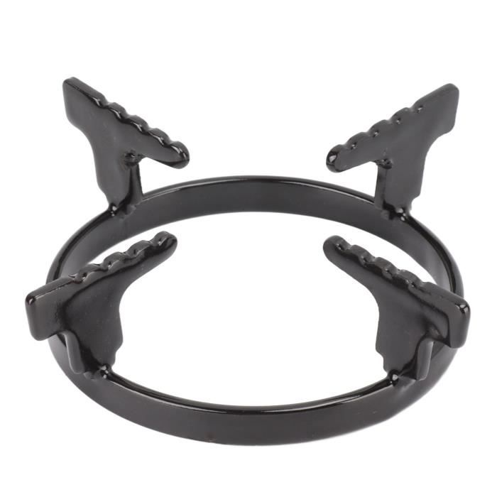 Lot De 4 Supports Universels Pour Cuisinière à Gaz - En Acier Inoxydable - Stabilisateur Pour Wok Et Petites Casseroles - 10 X 10.3 Cm