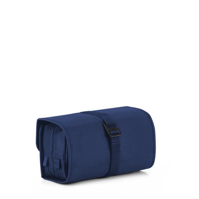 Trousse De Toilette LEONHARD HEYDEN Montreal – Bleu Navy, Cuir, Homme