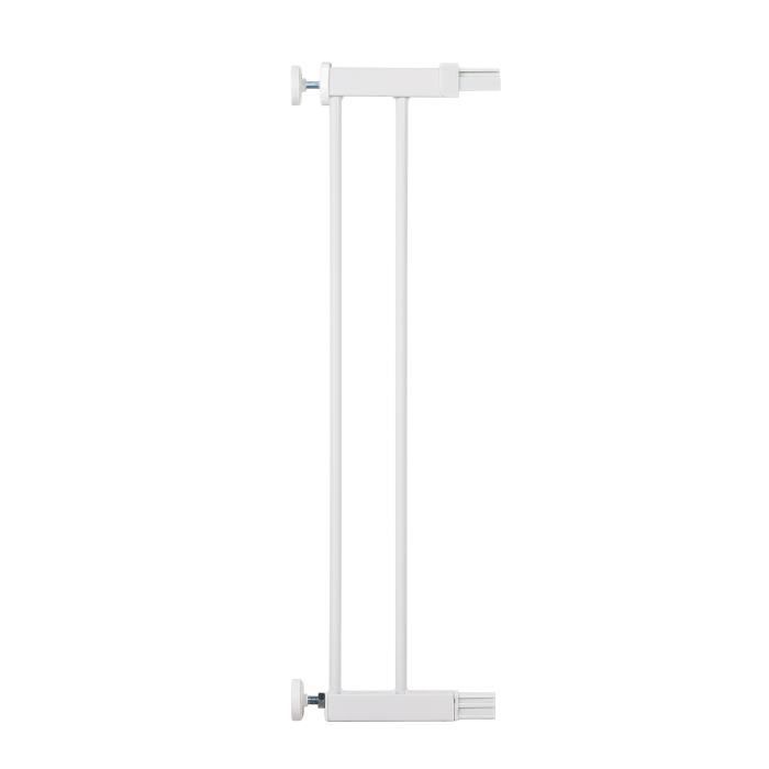 Bebe Puericulture Bebe De Metal Blanc Barriere De Securite Escalier Porte Extension 45 Cm Neuf Equipement De Securite