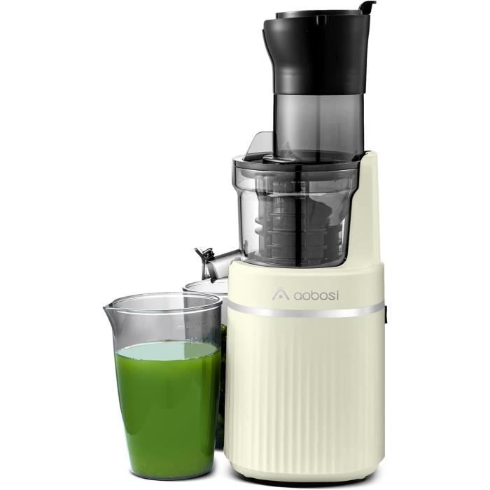 Aobosi Extracteur De Jus De Fruits Et Légumes Entiers, Slow Juicer ...