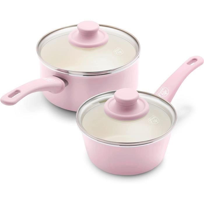 Lot 2 casseroles 1 poêle Arthur Martin - Arts de la table