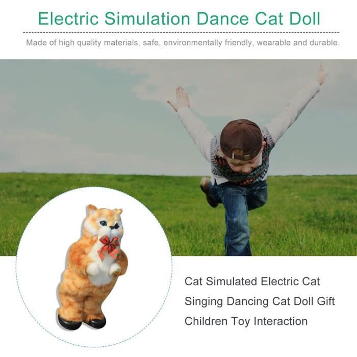 Simulation De Chat, 26 Cm, Jouet En Peluche Réaliste, Poupée En Pel Realiste Poupee En Peluche Douce Remplie De Chat Realiste Figurines Danimaux Amz B0bhy