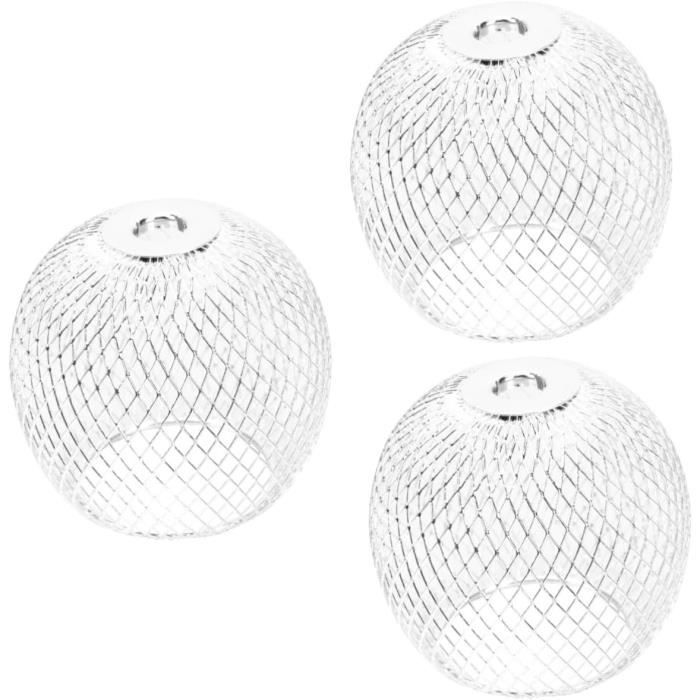 Lot De 2 Abat-jour Lanterne En Papier Blanc 24x20x20cm - Décoration Maison DIY