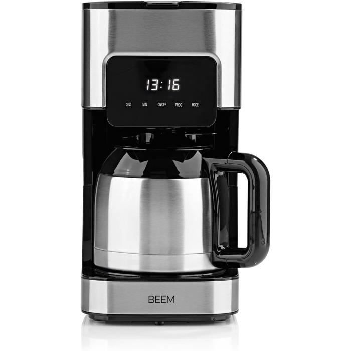 Macchina Da Caffè Programmabile Con Filtro MEDION MD 18458 – 900W, 1,2L, Caraffa Termica E Filtro In Metallo