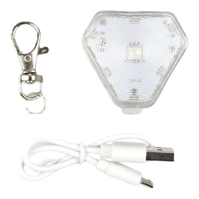 Collier de chien lampe de marche nocturne clip LED collier