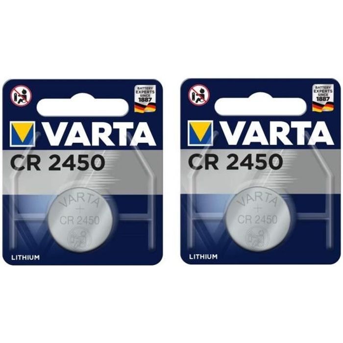 Pile CR2450 3V Lithium Varta