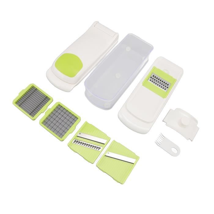 Hachoir Multifonction En Acier Inoxydable - Pour Ail, Légumes, Fromage - Mini Râpe Pratique De Cuisine