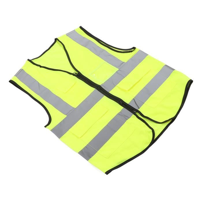 Gilet De Sécurité Haute Visibilité NITRAS - Norme EN ISO 20471 - Réfléchissant, Respirant - Taille Unisexe