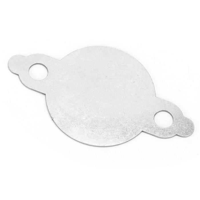 Plaque Obturation EGR Acier Inox - Pour Moteurs 1.4/1.6 HDI - Fiesta, Focus, Citroën, Peugeot - Améliore Performance