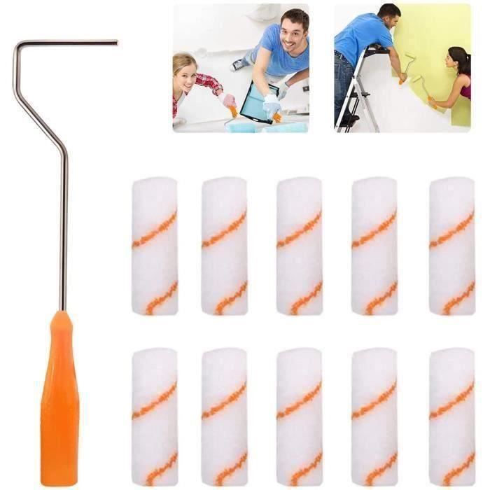 Cadre Rouleau Peinture 7 Pouces New York RF209-7 | Manche Plastique 5-3/4' | Neuf Pour Tous Types De Peinture