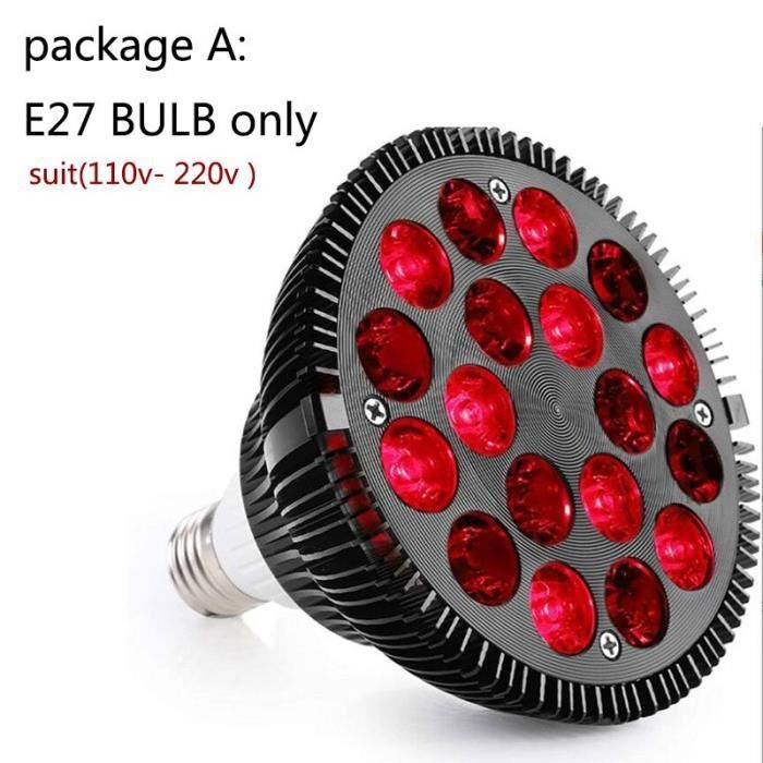 Ampoule LED Croissance Plantes Intérieur 50W E27 - Spectre Complet, Faible Chaleur - Pour Légumes, Herbes, Fleurs