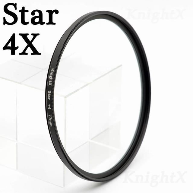 FILTRE PHOTO,Star 4X-72mm--filtre'objectif de caméra FLD UV CPL ...