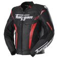 Veste cuir moto Furygan Pro One - noir/rouge/blanc - M-1