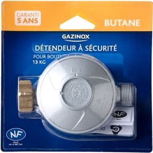 Campingaz Robinet Détendeur 28 Mbar 500 G/h – Valve De Sécurité Pour Bouteilles De Gaz Plein Air