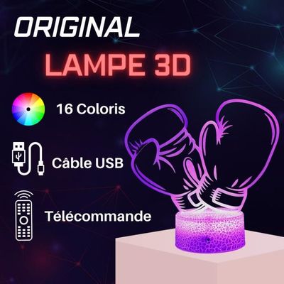 Lumière De Nuit 3D LED Illusion Optique Lampe La Reine Des Neiges Elsa Enfants Nuit Lumière 16 Changement De Couleur De Modélisation Bébé Luminaires De Sommeil Visual Anime USB Lampe De Table