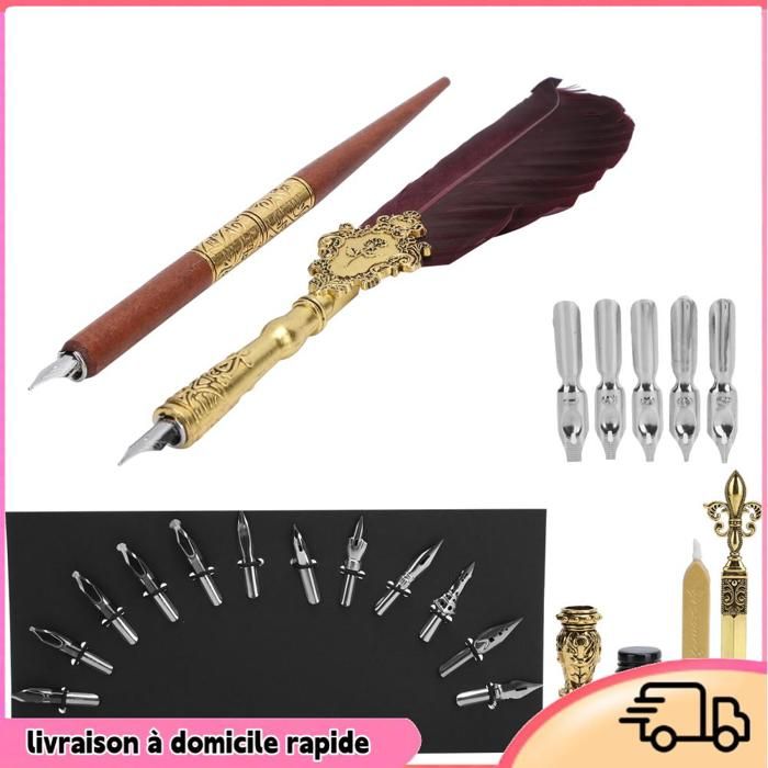 Lot de 18 stylos à faire soi-même, avec 4 recharges de couleurs, stylo personnalisé avec
