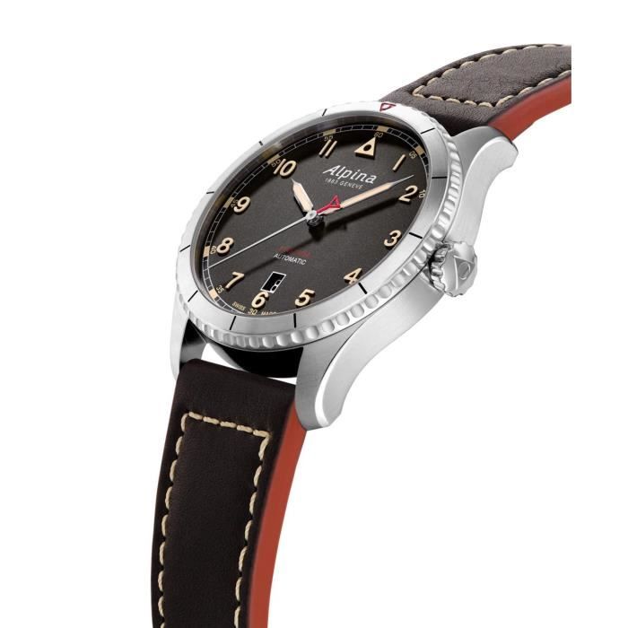 Montre Alpina Hommes AL 525BBG4S26 Noir Achat vente montre