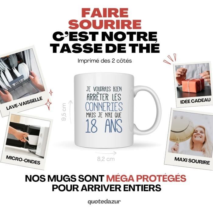 Idée Cadeau 18 Ans Homme Femme Cadeau Anniversaire 18 Ans Ans Idée