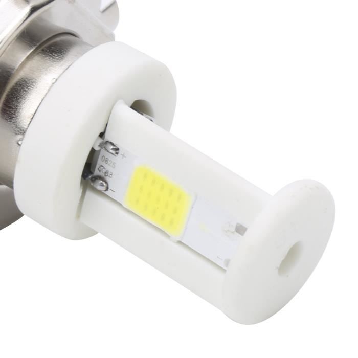 Ampoule de Phare LED H4 pour Moto - Faisceau Haut/Bas avec Feu de