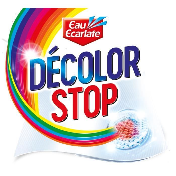 Décolor Stop Lot de 2 x 35 - Pour couleur et noir - Achat / Vente  anti-decoloration DECOLORSTOP Action complète 35 bon marché- Cdiscount