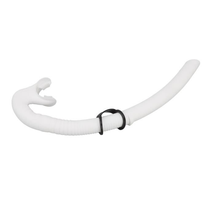Tube Respiratoire Amovible Tuba Avant Amovible Pour Natation - Entraînement Respiration - Silicone Confortable 48cm Tuba Avant POFET Amovible Rouge Entraînement Plongée Adulte