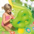 Aire de jeux gonflable pour bébé Mon Jardin - INTEX - toboggan, champignons, balles et papillons gonflables-2