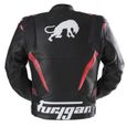 Veste cuir moto Furygan Pro One - noir/rouge/blanc - M-2