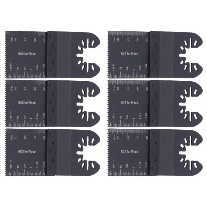 32 Lame Per Seghetto Oscillante | TPI 10/15/18/24 | Per Legno, Metallo E Plastica