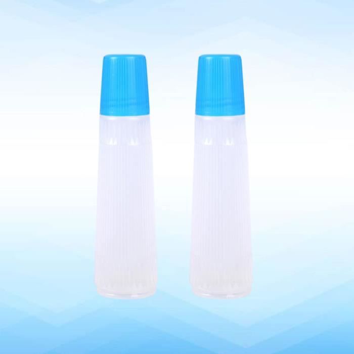 Paquet de 2 colle liquide transparente pratique non toxique avec