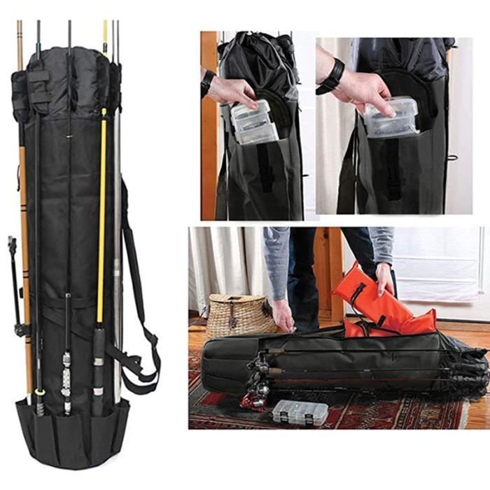 Sac Pliable Canne à Pêche Popyes - Housse étanche Portable | Sangle Réglable