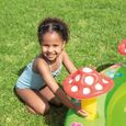 Aire de jeux gonflable pour bébé Mon Jardin - INTEX - toboggan, champignons, balles et papillons gonflables-3