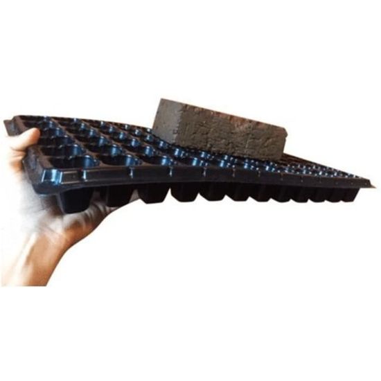 Pot Semis Amitas 10Pcs 128Trous Plateau de Semis en PP Pot de Plantation Pots de Germination pour FLeur et Plante Semis size 128Trous 