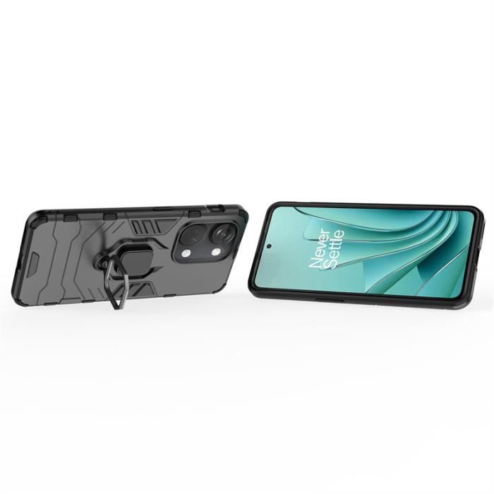 Étui portefeuille pour OnePlus 11 - Coque arrière 3 en 1 avec porte-cartes  - Étui pour