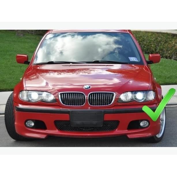 POUR BMW SÉRIE 3 E46 M3 Coupé 2001-2006 Fibre De Carbone Pare-chocs Arrière Lèvre Diffuseur EUR