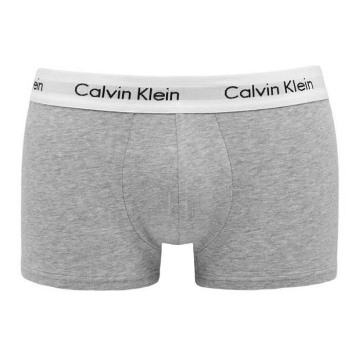 CALVIN KLEIN Pack de 3 Boxers Noir Blanc Gris Homme Noir Blanc Gris 998 Cdiscount Pret a Porter